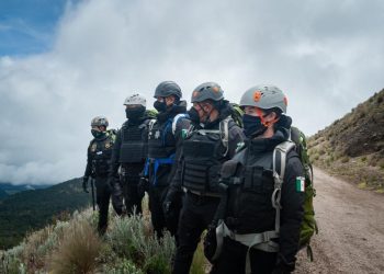 Brinda Policía de Alta Montaña protección a la ciudadanía que visita reserva montañosa y boscosas del Edomex