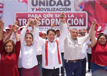 Unidos vamos a lograr la continuidad de la cuarta transformación: Mario Delgado
