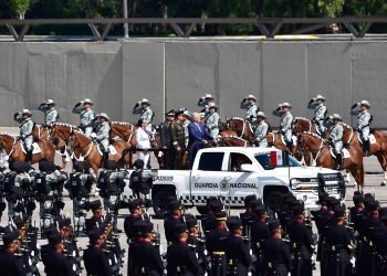 López Obrador encabeza aniversario de la Guardia Nacional, llama a afianzar corporación con reforma
