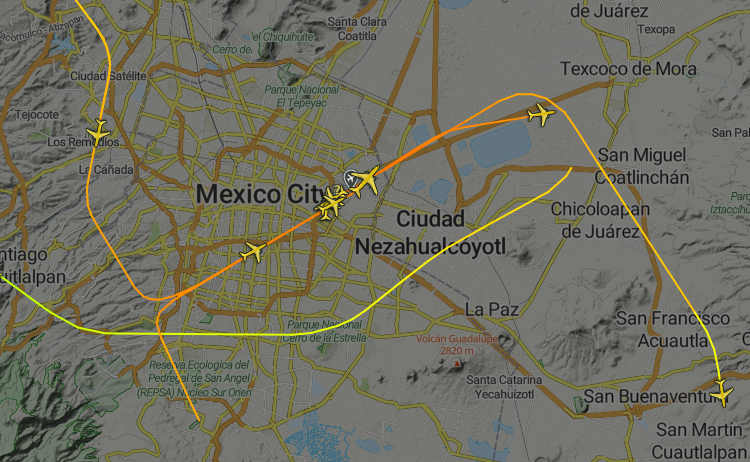 CAPTURA flightradar