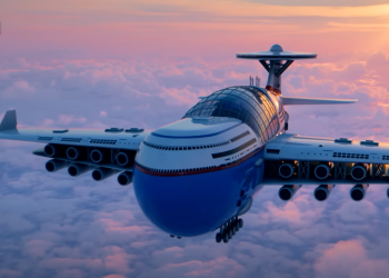 Así será el primer crucero volador con capacidad para 5 mil pasajeros