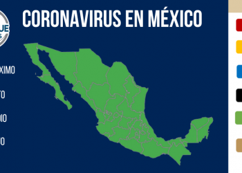 Los contagios no bajan; México suma 6 mil 396 casos y 42 muertes por COVID-19 en 24 horas