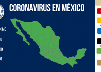 México suma 5 millones 833 mil 738 casos y 325 mil 242 decesos por COVID-19
