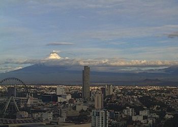 Volcán Popocatépetl registra actividad moderada