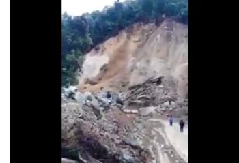 Se registra derrumbe en Cochoapa, Guerrero, varias comunidades quedan incomunicadas