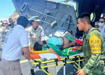 Suman 28 traslados de emergencia de afectados por Agatha a hospitales de Oaxaca