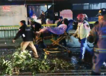 Explosión por acumulación de gas en departamento de la Benito Juárez deja dos lesionados