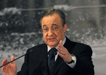 Florentino Pérez muestra cariño al Barcelona y a Laporta