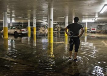 Inundaciones en Miami debido al paso de una potencial tormenta tropical