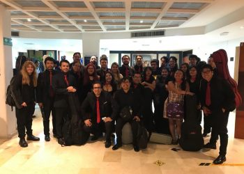 Orquesta Juvenil de Guitarras del INJUVE sorprende en Festival Internacional de Colombia