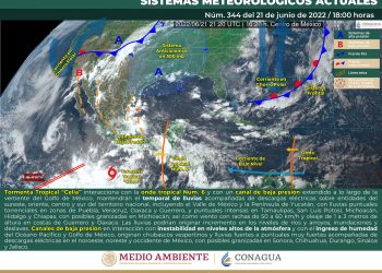 El ciclón tropical Celia se desplazará al sur de Guerrero y Michoacán, manteniendo temporal de lluvias