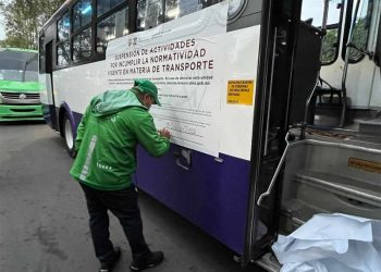 Gobierno de la CDMX aplica primeras sanciones a unidades de transporte público en la CDMX por incumplir reglamento