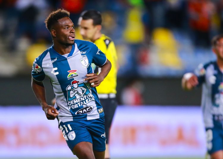 Aviles Hurtado of Pachuca during the game Pachuca vs Queretaro, corresponding Round 01 the Torneo Apertura 2022 of the Liga BBVA MX at Hidalgo Stadium, on July 4, 2022.



 Aviles Hurtado de Pachuca durante el partido Pachuca vs Queretaro, correspondiente a la Jornada 01 del Torneo Apertura 2022 de la Liga BBVA MX en el Estadio Hidalgo, el 4 de julio de 2022.