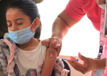 Próxima semana continúa vacunación contra COVID-19 para niñas y niños de 10 años