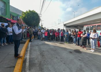 Rehabilita Pedro Rodríguez calles en Las Peñitas, Bodegas de Atizapán y Calacoaya