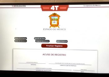 Se inscriben Higinio Martínez y Horacio Duarte como aspirantes de Morena al Edomex