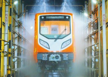 Llegará en septiembre el primero de 29 trenes para L1 del Metro proveniente de China