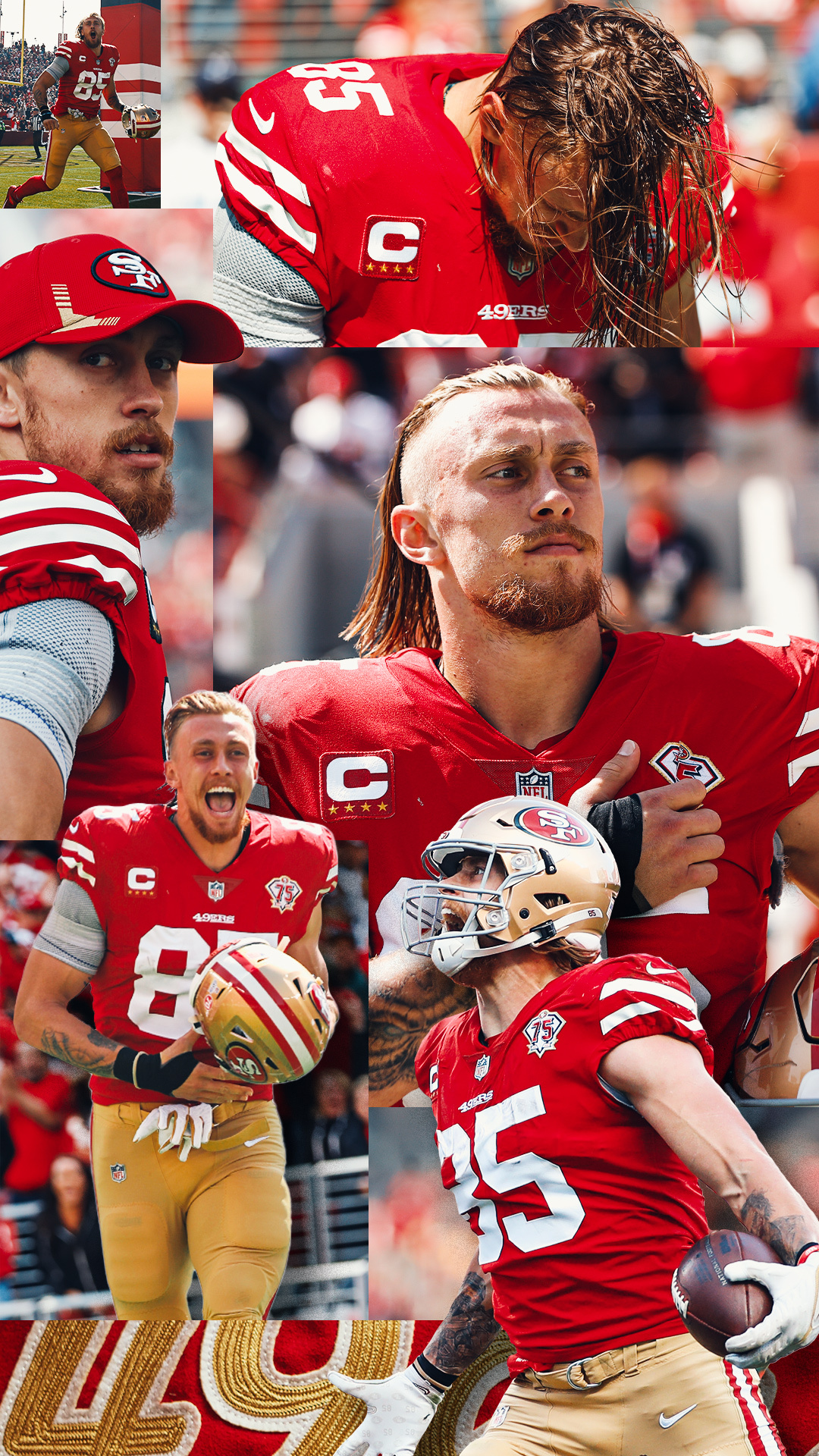 Kittle dice que le gustaría celebrar al estilo lucha libre en el