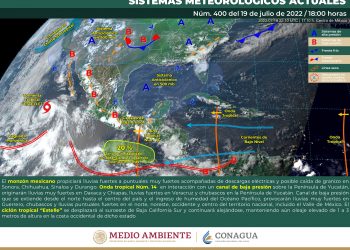 Habrá lluvias fuertes y muy fuertes en el noreste del país, debido al monzón mexicano