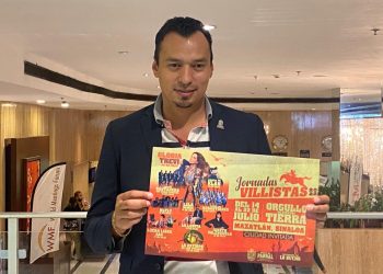 El alcalde de Parral, Chihuahua,  César Peña invita a participar en las Jornadas Villistas 2022