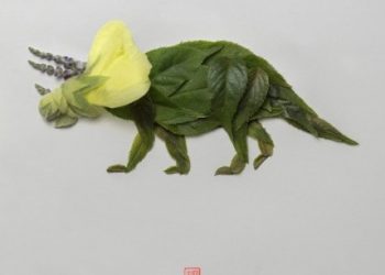 Imaginas tener tu propio Parque Jurásico en casa, el artesano Raku Inoue tiene el suyo
