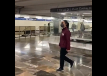 Sheinbaum supervisa funcionamiento de Línea 2 del Metro