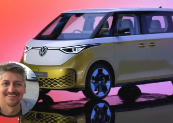 Él es Einar Castillo, egresado de la UNAM y autor del i.D. Buzz, vehículo eléctrico germano inspirado en la Combi