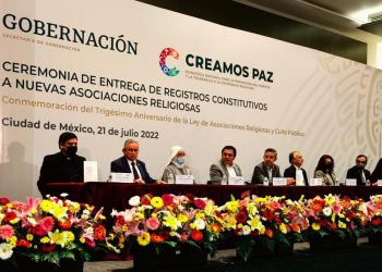 A mantener la unidad en favor de la paz nacional convoca César Yáñez a Asociaciones Religiosas