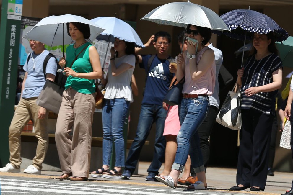 Ola De Calor En Japón Lleva A 15 000 Personas Al Hospital En Una Semana