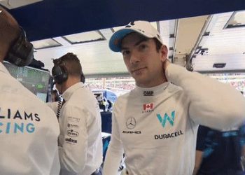 Latifi por delante de Leclerc en el mojado tercer libre de Hungría