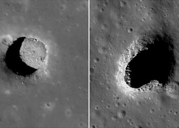 Se descubren nuevas cuevas y pozos en la Luna: NASA
