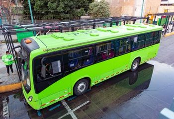 Unidades de RTP realizan recorridos de prueba, previo a cierre en Línea 1 del Metro