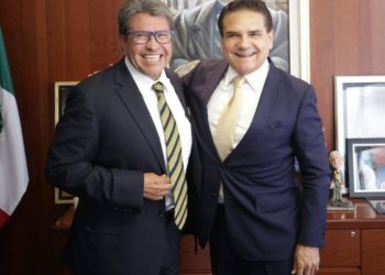 Monreal “suma” respaldo de Silvano Aureoles rumbo al 2024