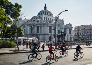 Se ha incentivado el uso de la bicicleta en la CDMX: Rivera