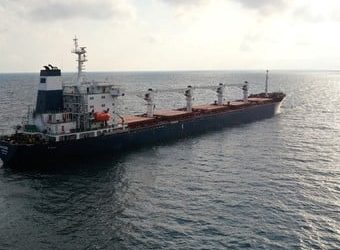 Más de 370 mil toneladas de productos agrícolas han salido por mar de Ucrania