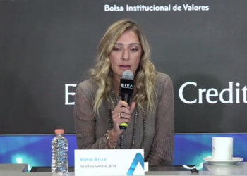 Reconoce la Directora de BIVA, que la alta inflación está afectando al mercado de valores 