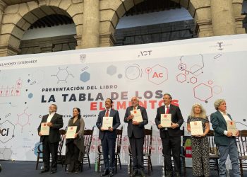 Fue presentado el libro: La tabla de los elementos