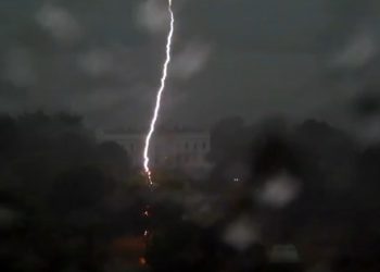 Tres muertos dejó el impacto de un rayo cerca de la Casa Blanca