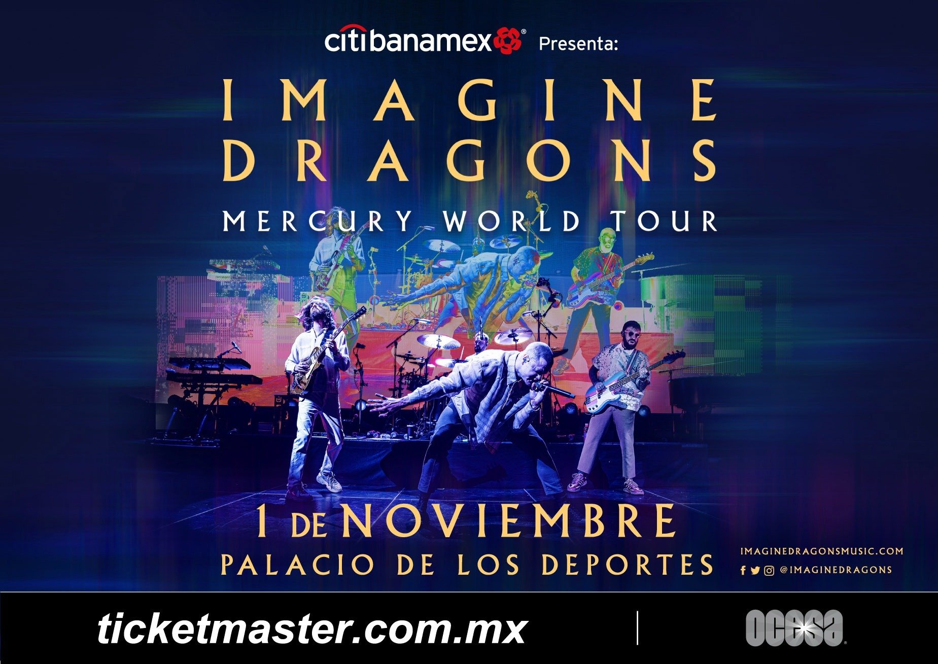 Imagine Dragons “Mercury World Tour” viene a México Enfoque Noticias