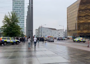 Dos heridos dejó un tiroteo en centro comercial de Suecia