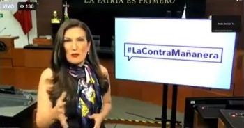 Agradece Kenia López que AMLO promueva a ella y sus criticas contra la fallida estrategia de seguridad de su gobierno