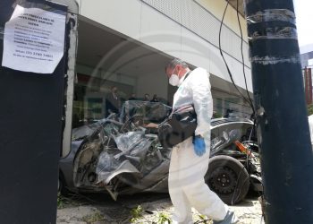 Dos muertos y tres heridos deja choque en Santa Fe