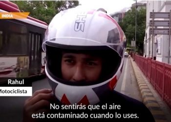 Diseñan novedoso casco anticontaminación