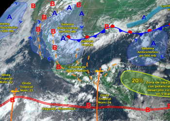 El pronóstico del clima para este viernes 26 de agosto de 2022
