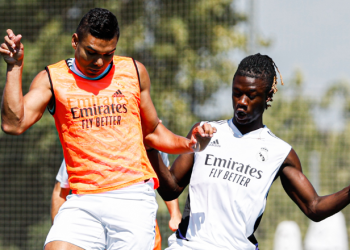 Casemiro tuvo su último día con el Madrid y se despide del vestuario