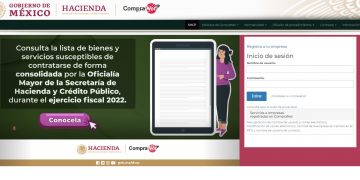 Regresa a sus funciones la plataforma Compranet, informa la Secretaría de Hacienda