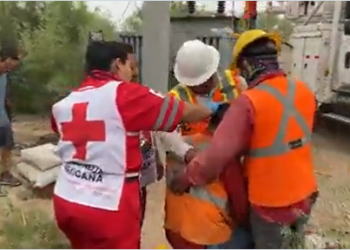 Sale herido un trabajador durante rescate de mineros en Sabinas, Coahuila