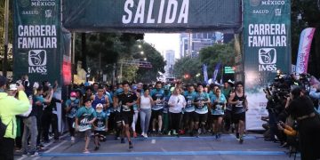 IMSS realiza carrera familiar para promover activación física y hábitos saludables