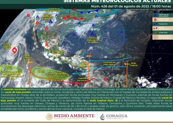 SMN prevé lluvias y granizadas en Chihuahua, Durango, Sinaloa y Sonora