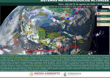 Continuarán las lluvias fuertes en el norte del país